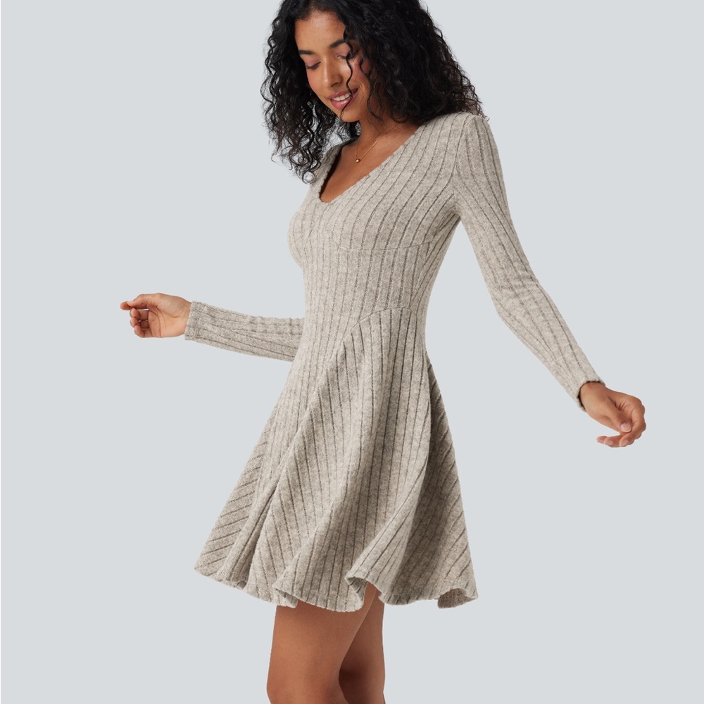 Halara mini dress 🤎